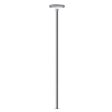 Lampione solare led luce calda