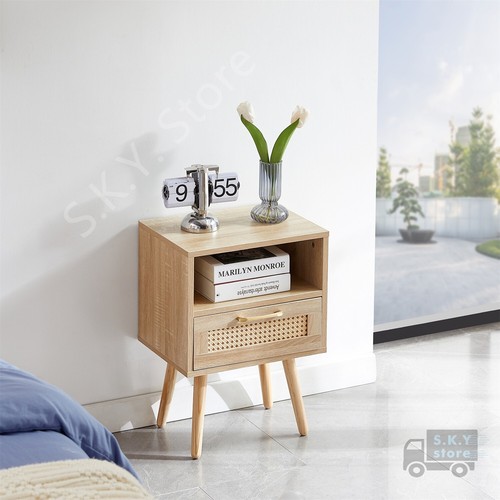 Comodino moderno rattan - moderno, in