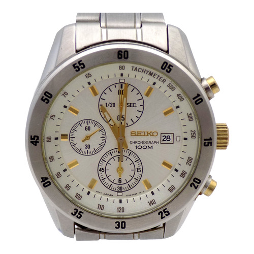 Seiko chronograph 100m - seiko,