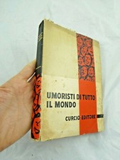LIBRO RACCONTI UMORISTICI UMORISTI DI TUTTO IL MONDO RIDERE HUMOR CURCIO 1954