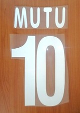 PERSONALIZZAZIONE NAMESET KIT NOME/NUMERO MUTU 10 X MAGLIA FIORENTINA 2006-2007