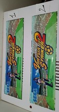 Sega Virtua striker2 arcade game original marquee part n: STT-0002UK