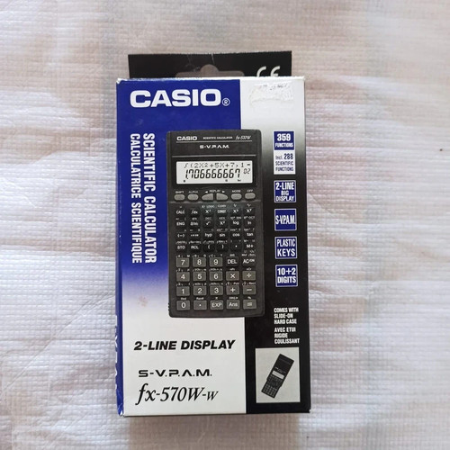 Casio 570w - fx-570w-w, –