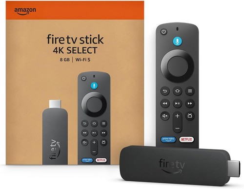 Amazon fire stick select - amazon, 4k