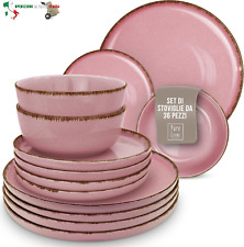 Set di Piatti in Ceramica per