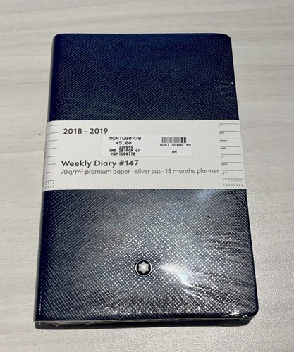 Montblanc diario settimanale - montblanc,