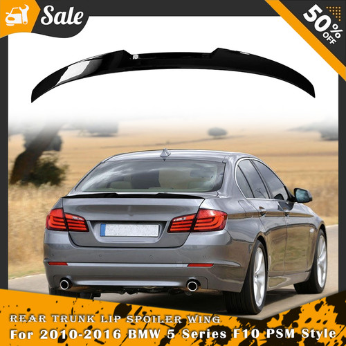 Gloss black look rear - black, trunk