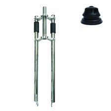 DONSP1986 26"/700C/29" *3.5" Fat Tire Bicycle Fork  for 44-55mm Tapered Frame