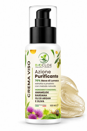 Crema viso bava - viso, lumaca