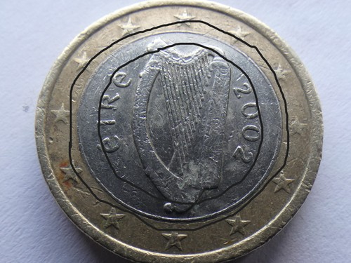 Moneda euro con error - euro,