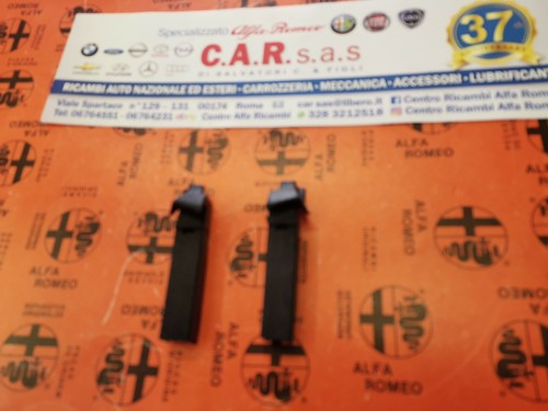 Coppia terminali guide vetro - coppia,