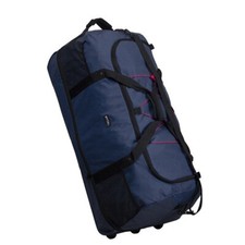 Borsa da viaggio con ruote BIG PIEGHEVOLE 1400 g 140 L piega estensibile 10 cm d-blu
