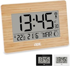 ADE CK1702O rologio digitale da tavolo o parete  sveglia Grandi numeri Calendari