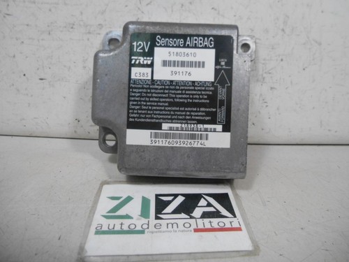 Centralina airbag fiat panda - centralina,