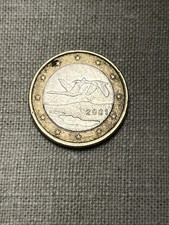 Moneta 1 Euro 2001 Finlandia