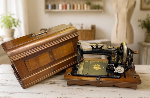 Antique domestic hand crank - domestic,