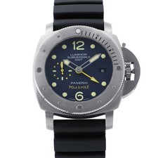 PANERAI Luminor Sommergibile 1950 3DAYS GMT Limitato a 500 pezzi 47mm TI/Rub...