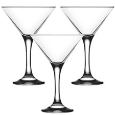 Set 3 bicchieri con piedea