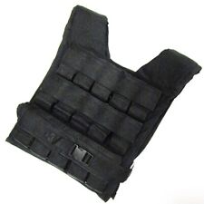 GILET ZAVORRATO 30 KG REGOLABILE GIUBBOTTO PESI NERO JACKET BLACK GIACCA