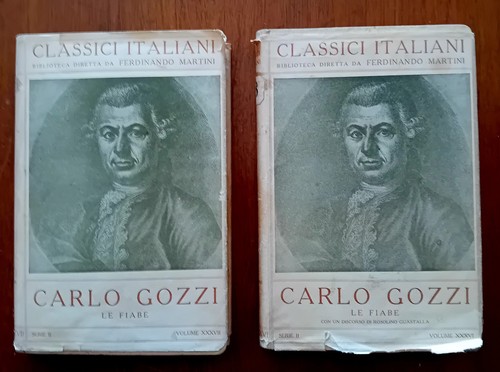 Carlo gozzi fiabe - fiabe,, vol.