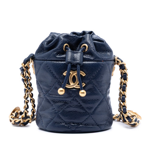 Chanel mini matelassé caviar - mini,