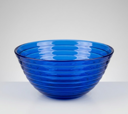 Ciotola blu cobalto vetro - blu,