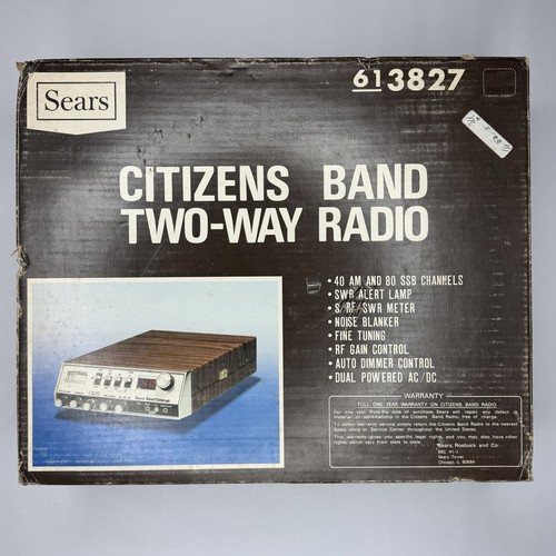 Sears road talker - 40, base