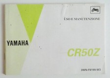 Libretto originale uso e manutenzione YAMAHA CR50Z