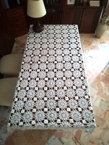 Tovaglia cotone mouliné - cotone,