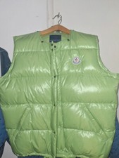 Moncler, gilet verde acido, taglia 1 *SOLO RITIRO A MANO*