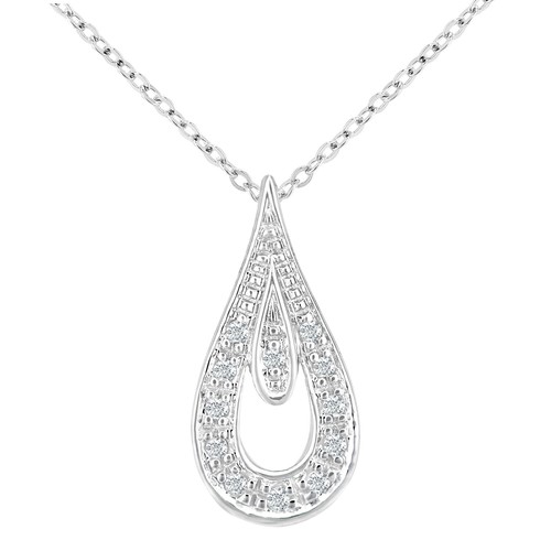 Collana con ciondolo goccia - collana,