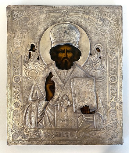 Quadro icona russa - san, nicola