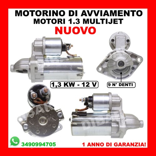 Motorino avviamento nuovo - di,