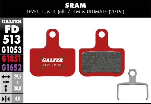 Pastiglie freno sram - freno,