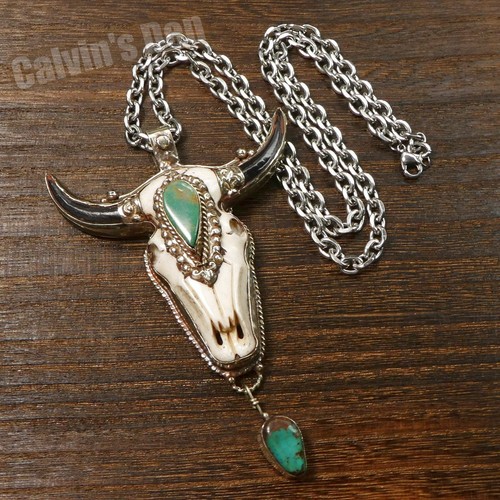 Collana con ciondolo - , teschio