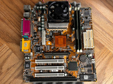 PCChips M768 440BX mATX Socket 370 Motherboard + P3 866MHz & 256MB PC133 SDRAM