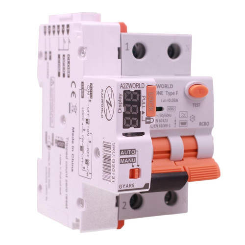 Rcbo tipo riarmo - tipo, automatico