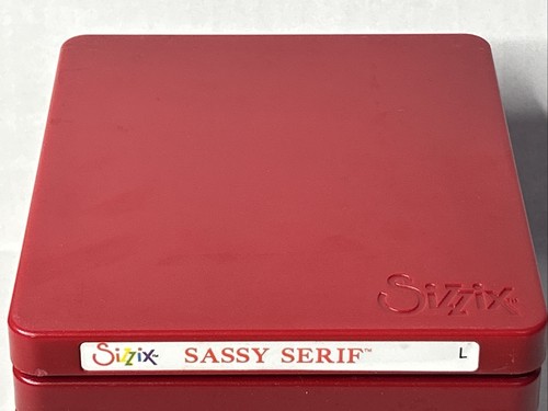 Sizzix bigz alfabeto maiuscolo - alfabeto,