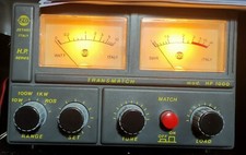 ZETAGI HP-1000 Accordatore completo di Rosmetro/Wattmetro 26-28 MHz   COD.33057