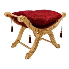 Sgabello savonarola in legno