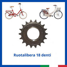 Ruota libera pignone 18 denti per bici GRAZIELLA PIEGHEVOLE OLANDA 1 VELOCITA'