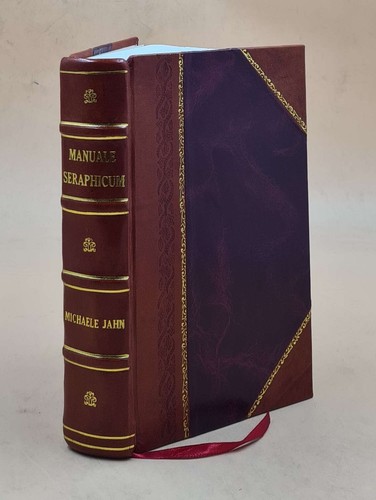 Manuale seraphicum - manuale,