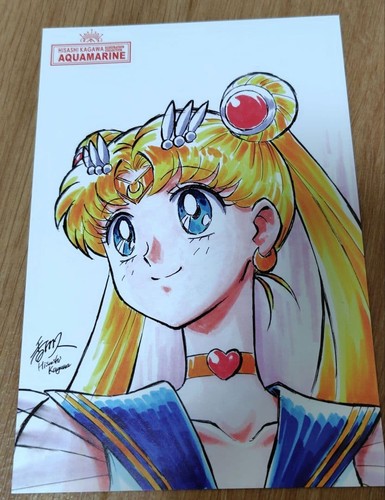 Cartolina sailor moon hisashi - sailor,
