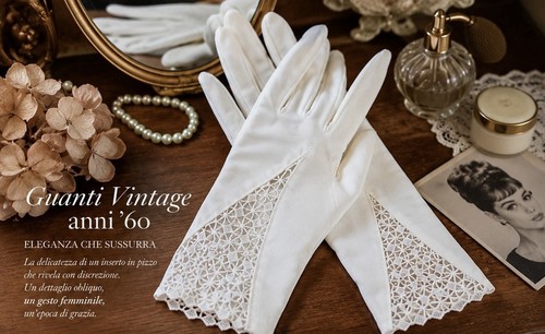 Guanti nuovi vintage anni - guanti, 60
