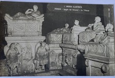 Perugia L’Umbria Illustrata Tilli  n.143 Ipogeo dei Volumni La Tribuna Rara Foto