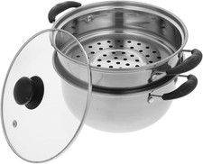 Pentola a Vapore in Acciaio
