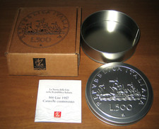 500 lire argento caravelle - lire,