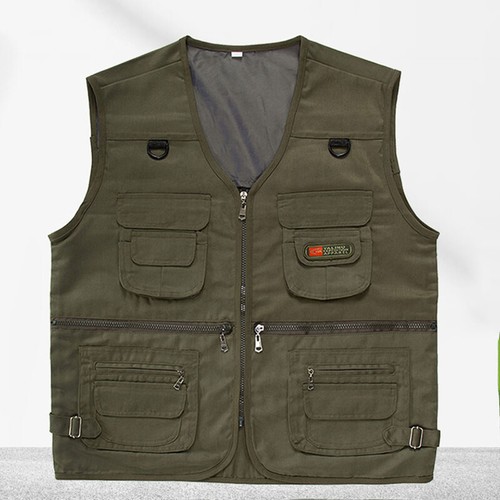 Gilet uomo multitasche