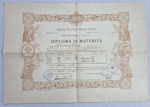 Colonie africa diploma - colonie,