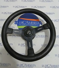 Volante Momo Con Mozzo E Pulsante Fiat